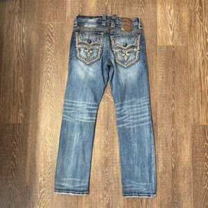 Men’s Rock Revival Cace Straight Jeans – Size 30 x 30